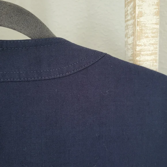 Gucci Uniform Blazer Jacket Sz EU 42 Navy Blue Gold Buttons - Picture 9 of 13